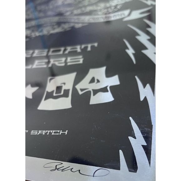 Billy Perkins signed LE 10/60 Foil MC5 DKT 2004 Concert Poster Emos Austin Rare - Picture 2 of 5